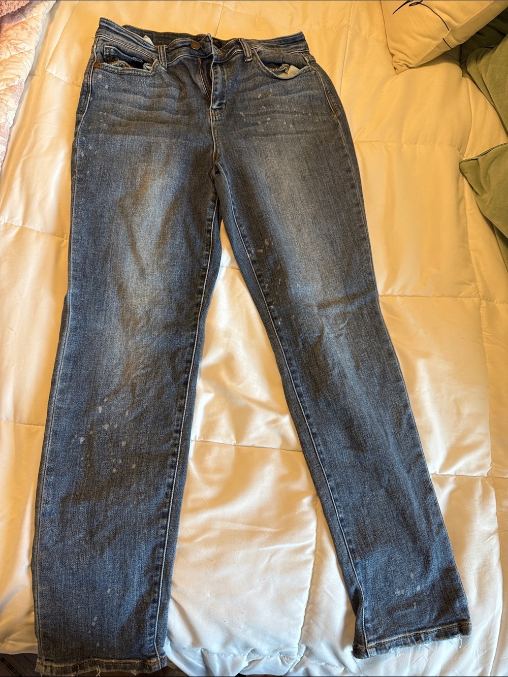 Judy Blue Dark Blue Women’s Straight-Leg Jeans